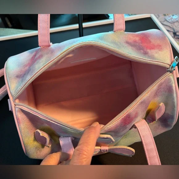 Unbranded Pastel Unicorn Satchel Bag with Removable Strap - Picture 7 of 7